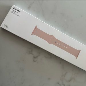 NEW IN BOX 38mm Apple Watch Sport Band Pink Sand